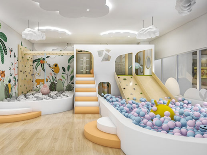 Introduction To Common Soft Equipment: Ocean Ball Pool, Soft Slide, Etc.