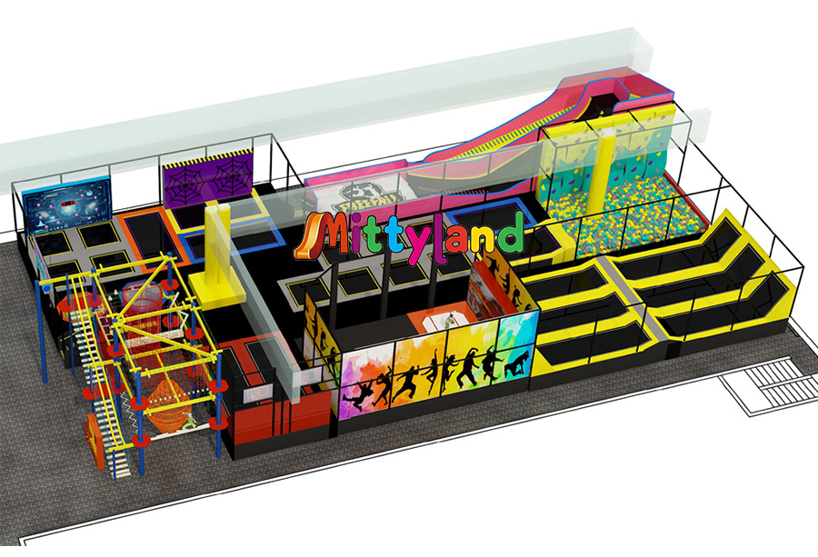 OEM indoor trampoline park manufacturer