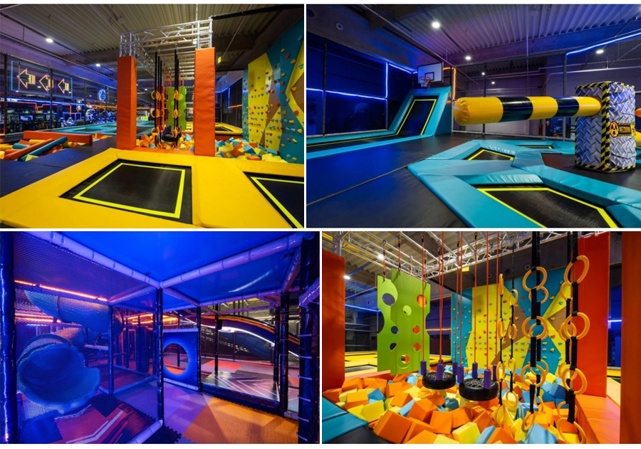 OEM indoor trampoline park manufacturer