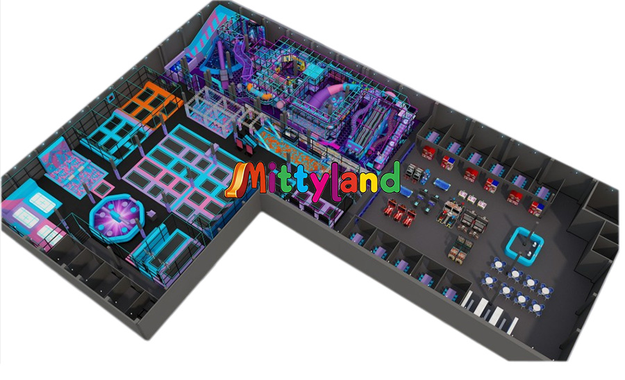ODM indoor trampoline park manufacturer