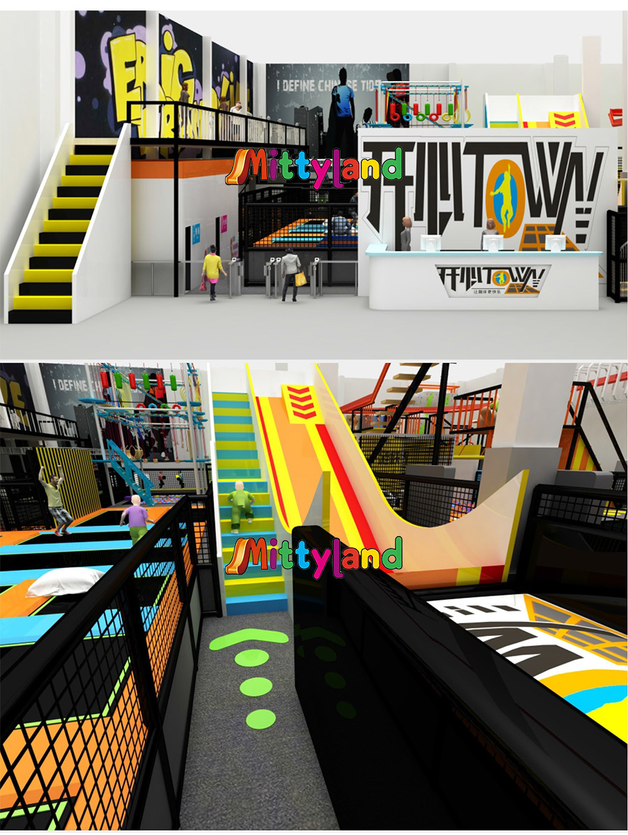 wholesale indoor trampoline park manufacturer