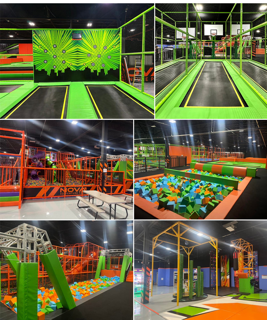 wholesale Super Larger Trampoline Park supplier