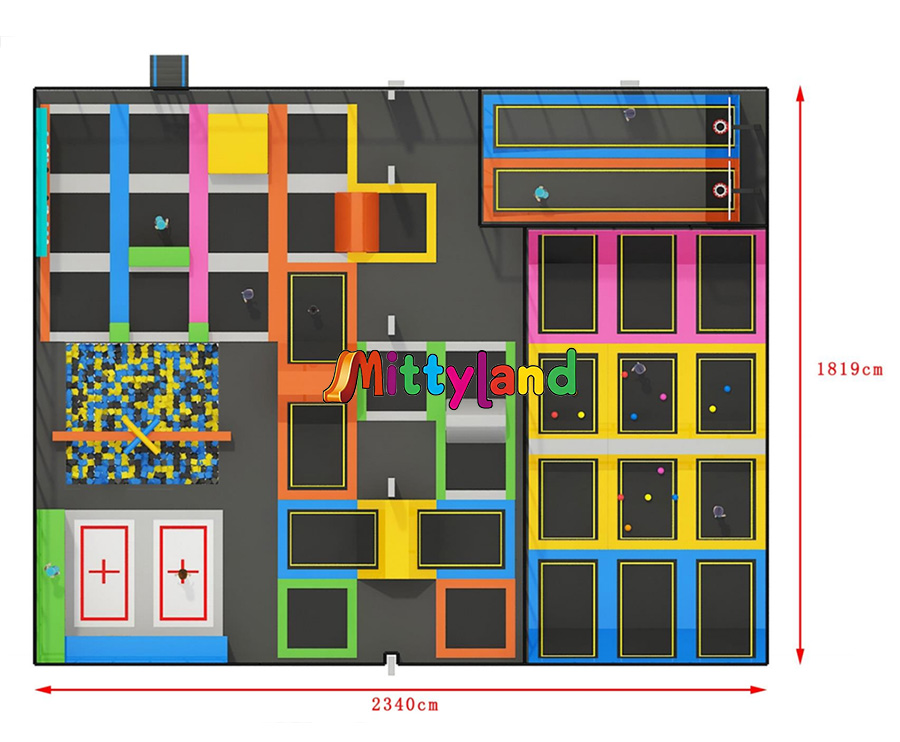 wholesale indoor trampoline park near me warehouse
