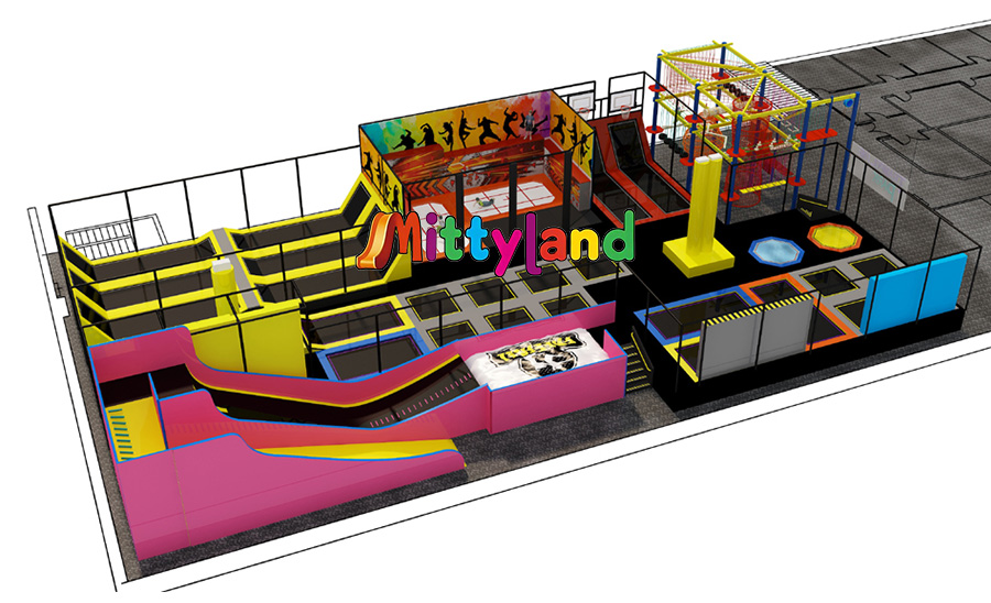 OEM indoor trampoline park manufacturer