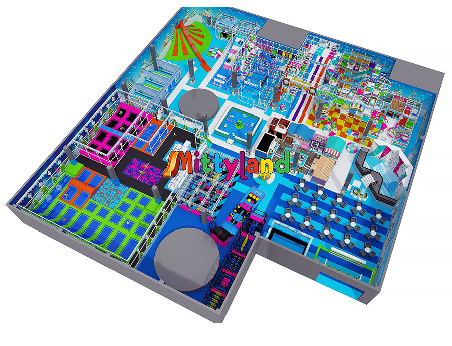 OEM indoor trampoline park manufacturer