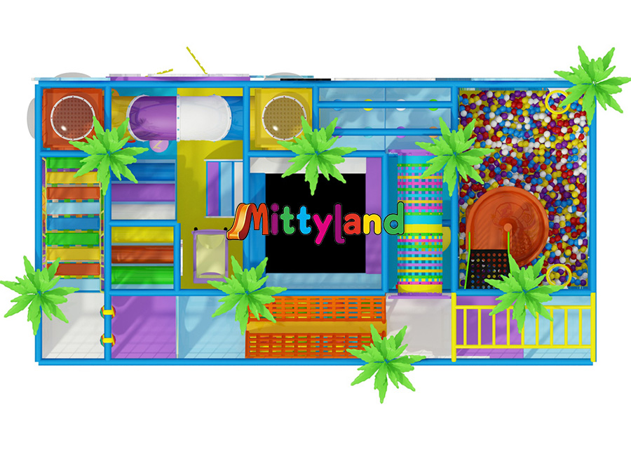 OEM soft play indoor playground bulk