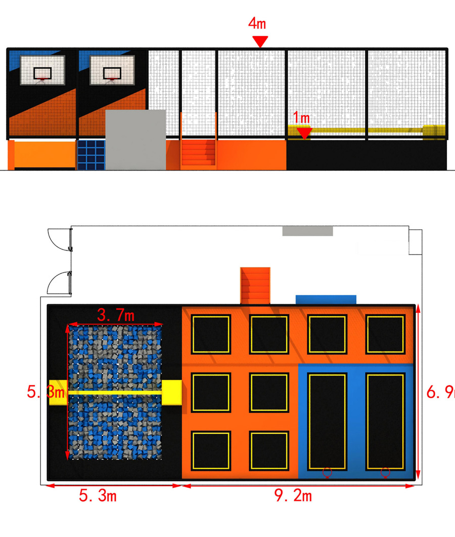 wholesale Kids Trampoline
