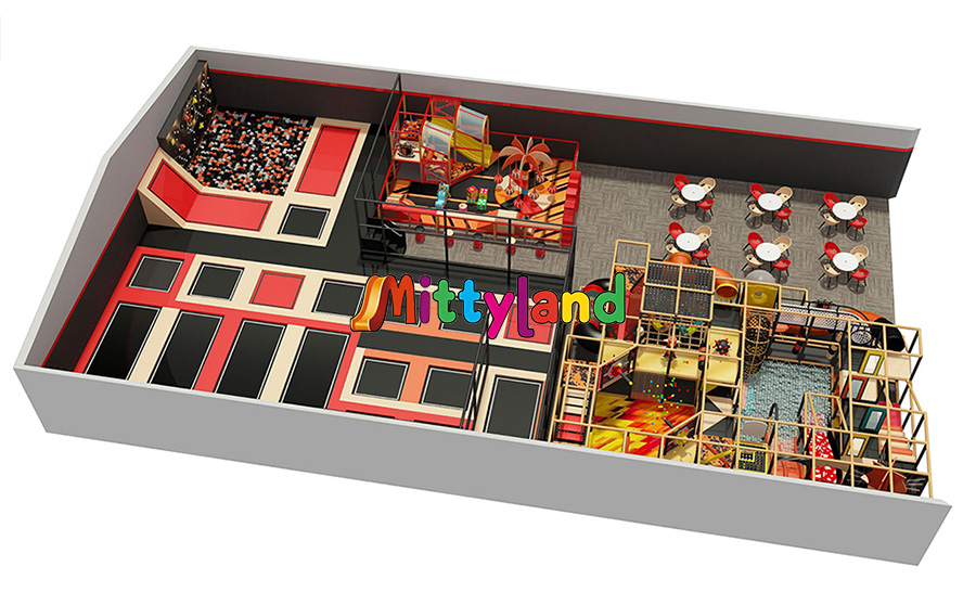 OEM indoor trampoline park manufacturer