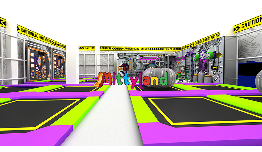 OEM indoor trampoline park manufacturer