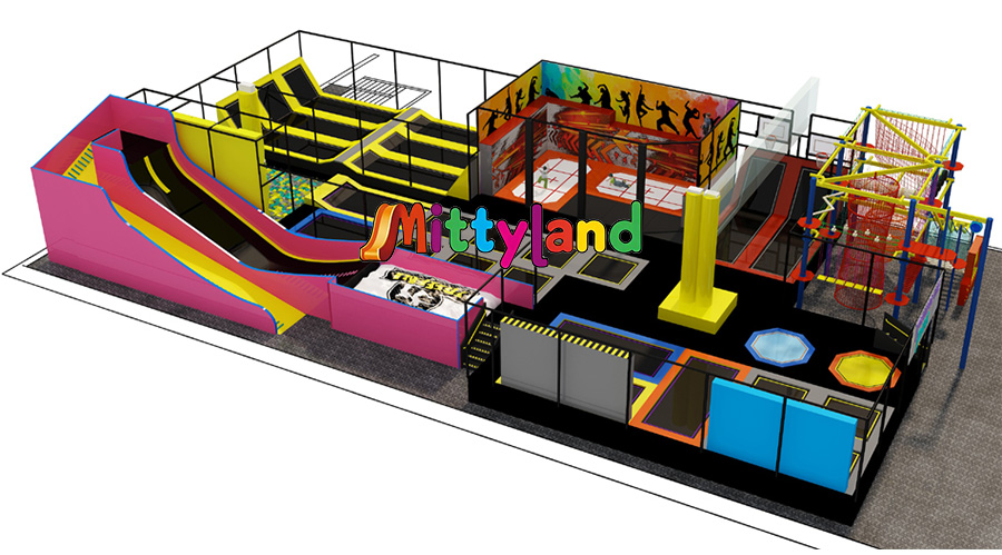 OEM indoor trampoline park manufacturer