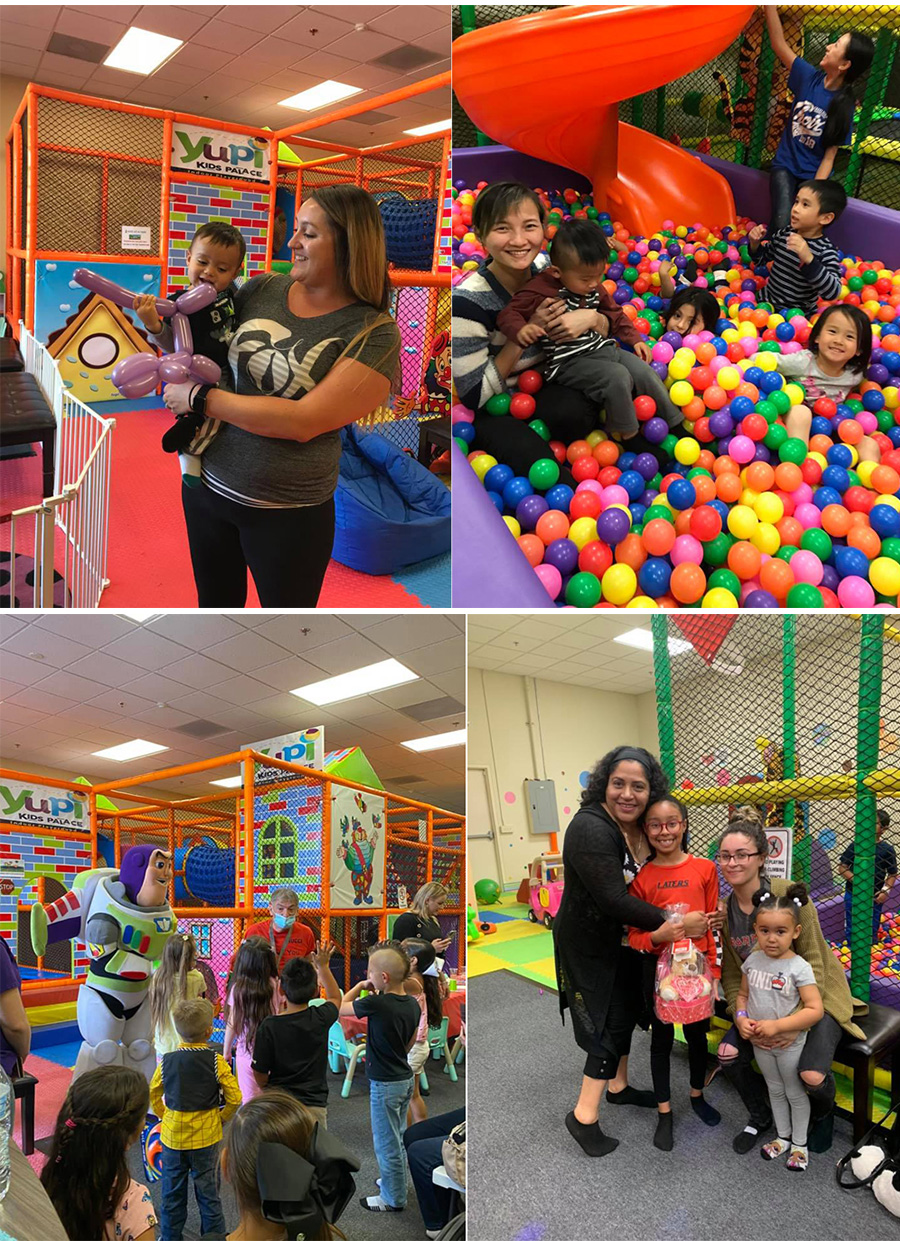 OEM soft play indoor playground bulk