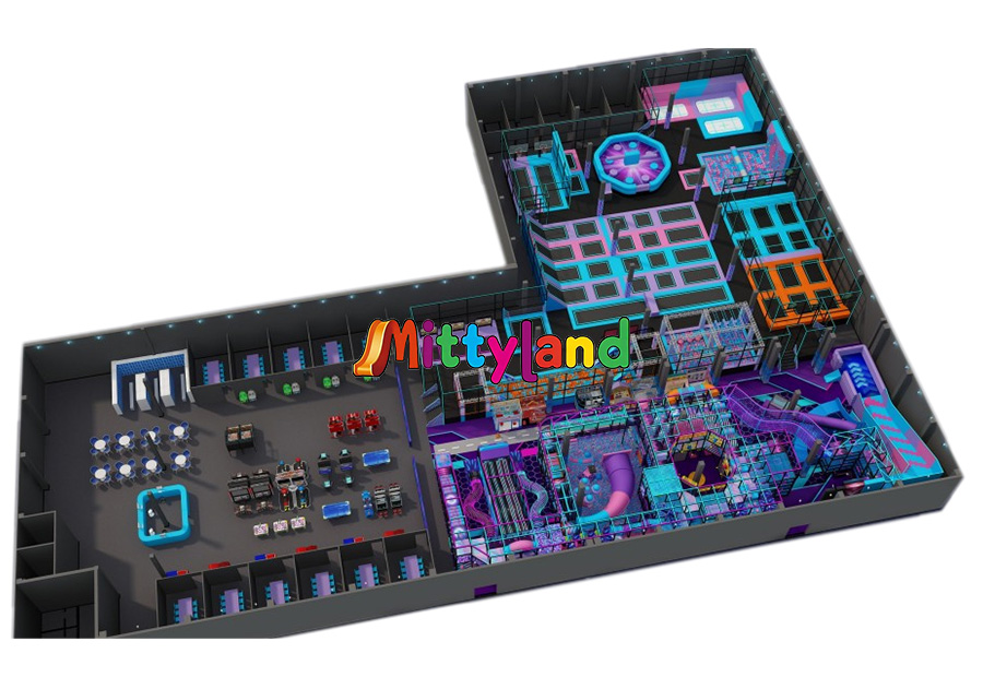ODM indoor trampoline park manufacturer