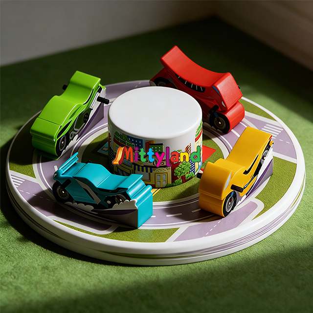 Children's Indoor Playground | Motorcycle Carousel