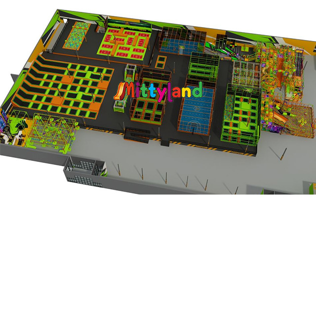 wholesale Super Larger Trampoline Park supplier
