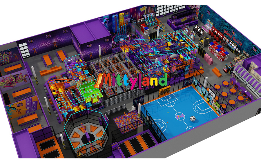 wholesale Rush Trampoline Park supplier