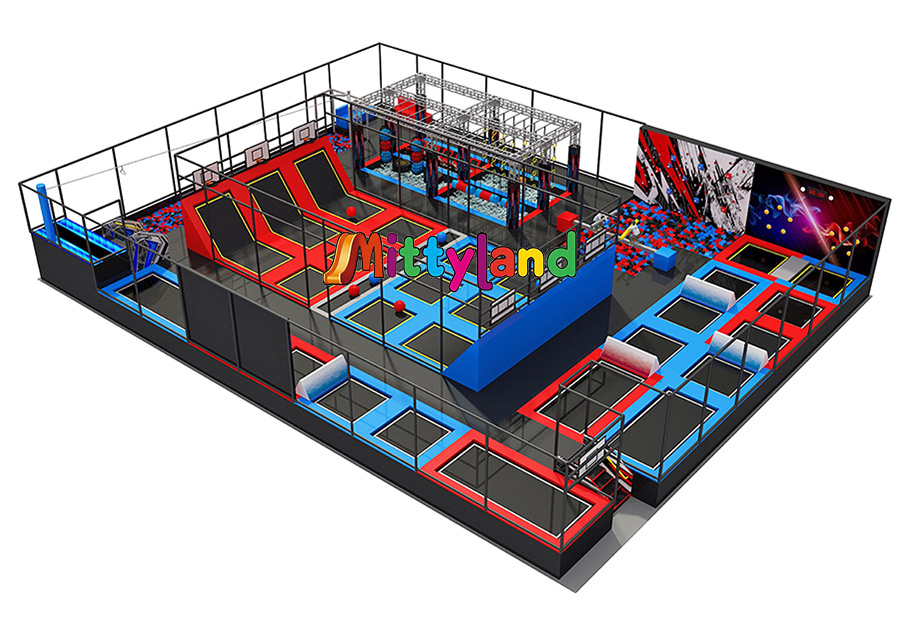 wholesale indoor trampoline park manufacturer