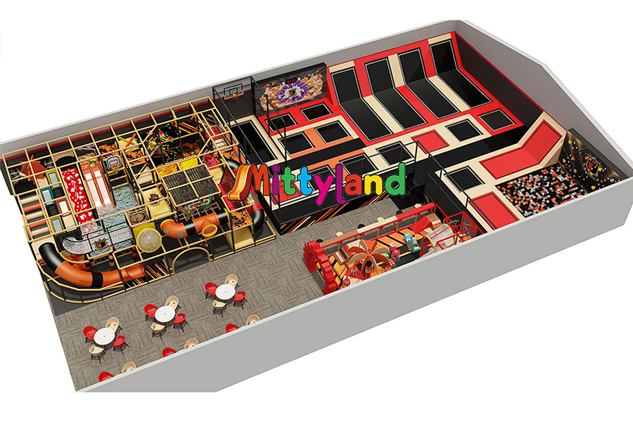 OEM indoor trampoline park manufacturer