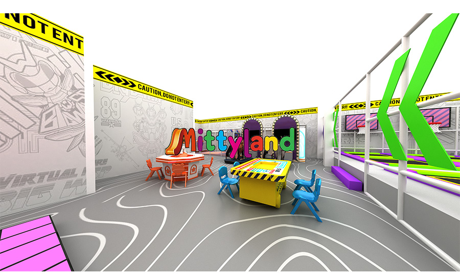 OEM indoor trampoline park manufacturer