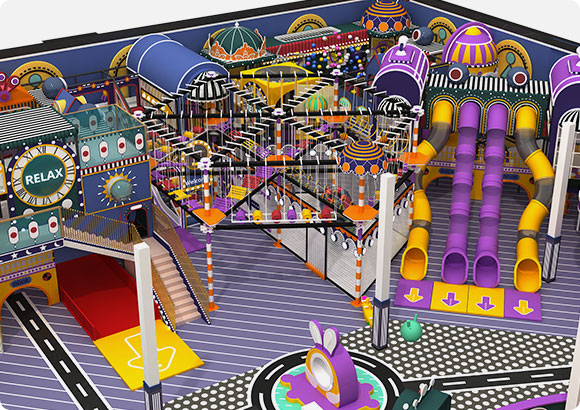 Amazing Indoor Playground Equipment Park