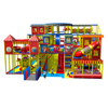 Mittyland 330 SQM Indoor Red Energetic Theme Kids Playground Climbing Wall Amusement Park Big Ball Pool 