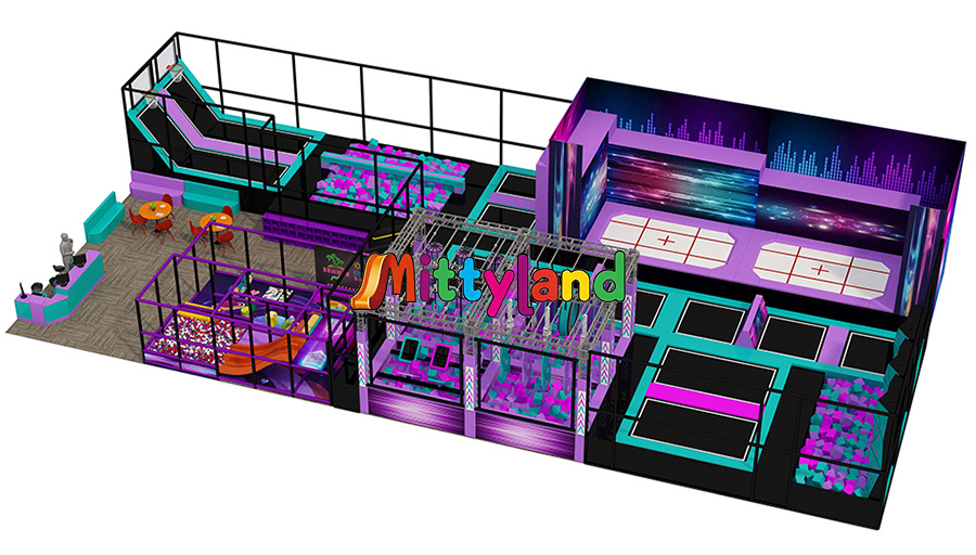 wholesale indoor trampoline park manufacturer
