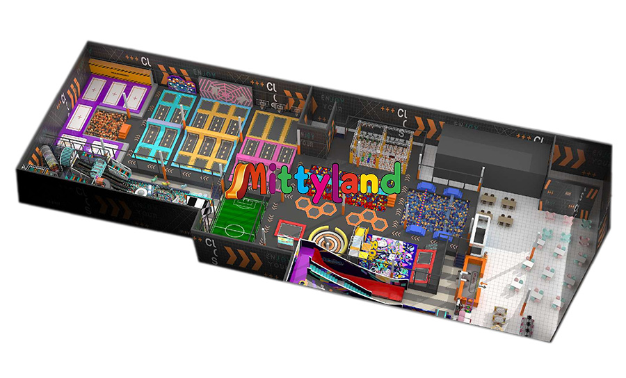 ODM indoor trampoline park manufacturer