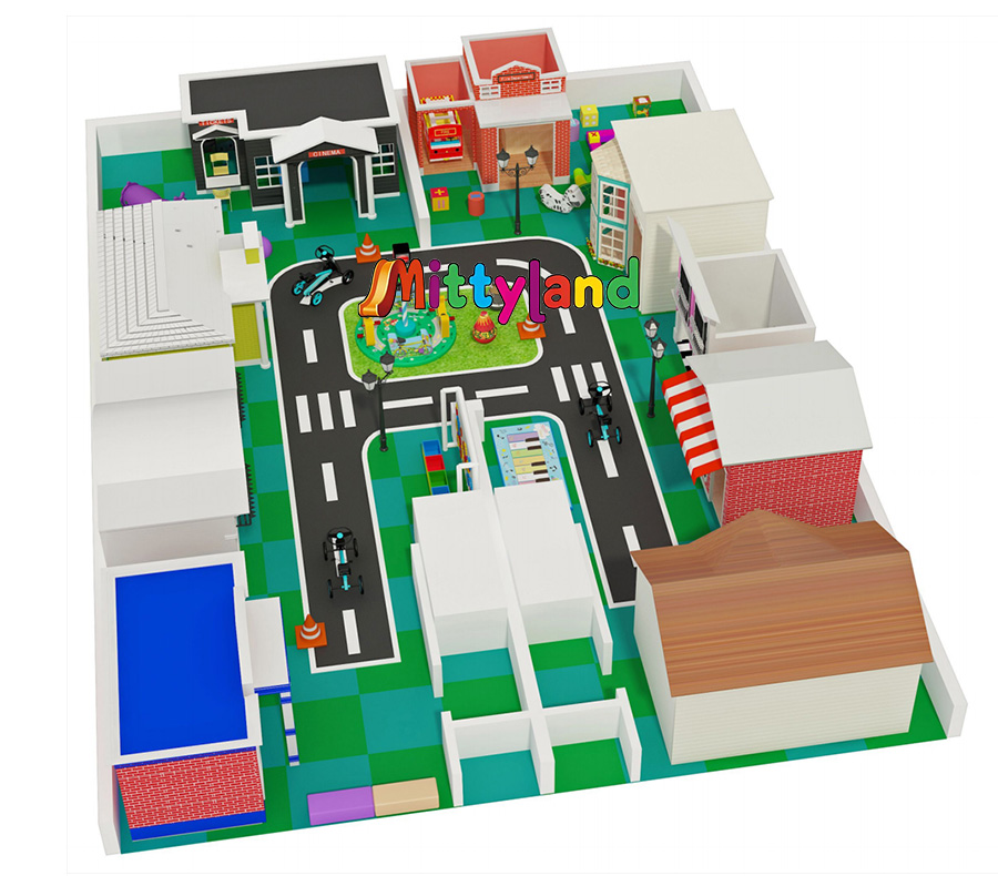 OEM large soft indoor playground manufacturer