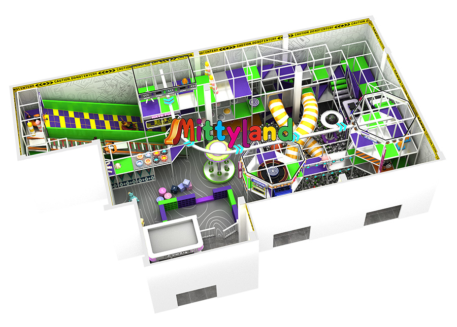 OEM Space-themed indoor playground bulk