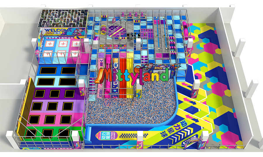 wholesale indoor trampoline park manufacturer