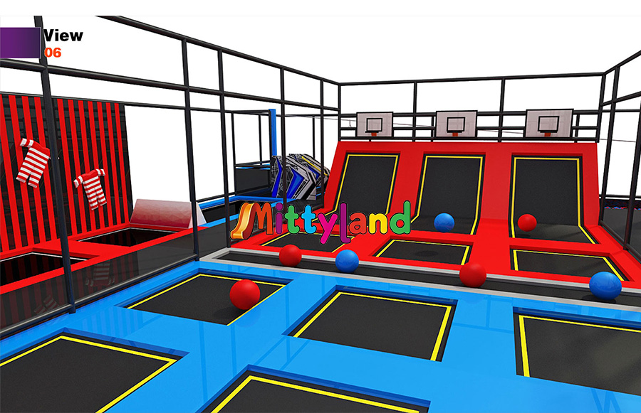 wholesale indoor trampoline park manufacturer