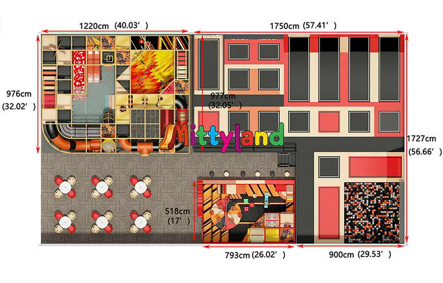 OEM indoor trampoline park manufacturer