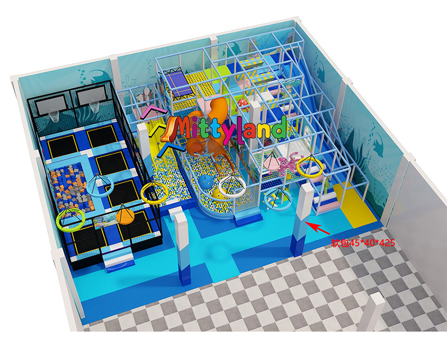 wholesale Kids Trampline Park supplier