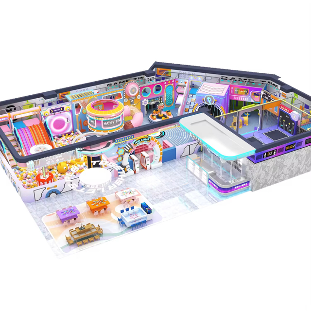 2026 New Popular Indoor Soft Play Equipment Low-Cost Indoor Playgrounds Early Childhood Play Centers Mall Children's Play Areas