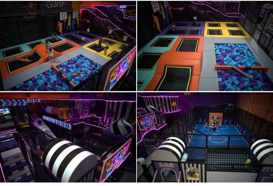 OEM indoor trampoline park manufacturer
