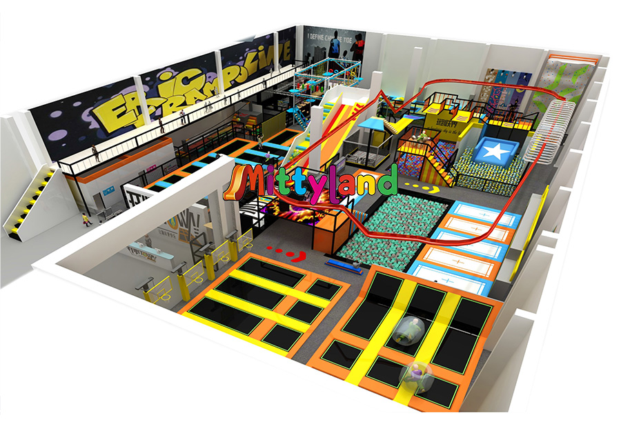 wholesale indoor trampoline park manufacturer