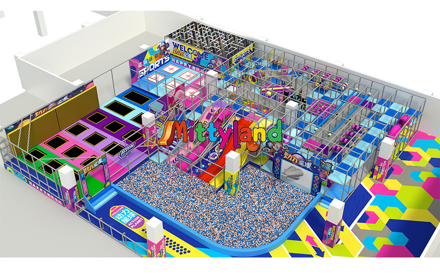 wholesale indoor trampoline park manufacturer