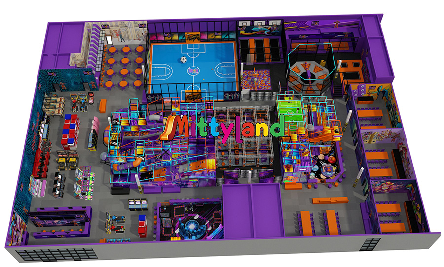 wholesale Rush Trampoline Park supplier