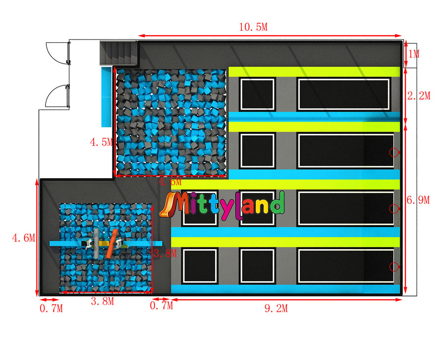 wholesale Trampoline Place supplier