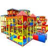 Mittyland 330 SQM Indoor Red Energetic Theme Kids Playground Climbing Wall Amusement Park Big Ball Pool 