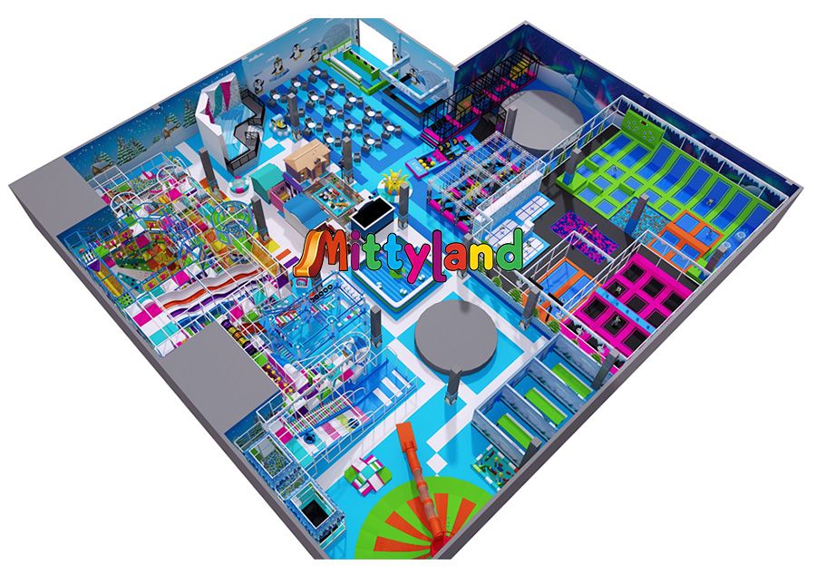 OEM indoor trampoline park manufacturer