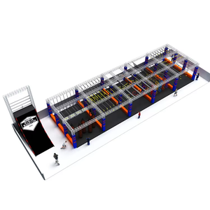Amusement Equipment Ninja Warrior Playground Ninja Course for Kids Indoor Playground