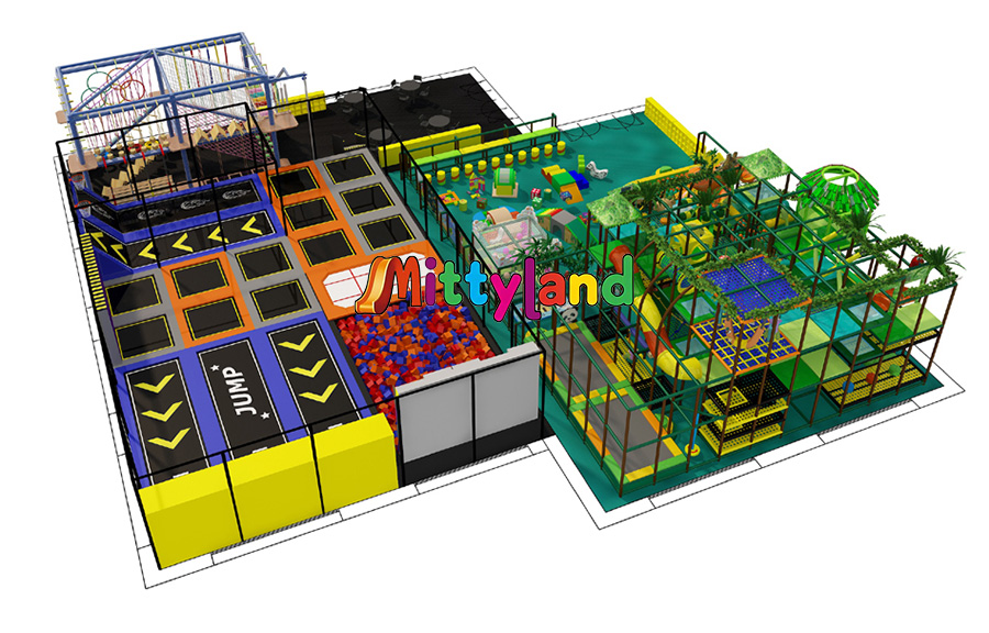 wholesale indoor trampoline park manufacturer