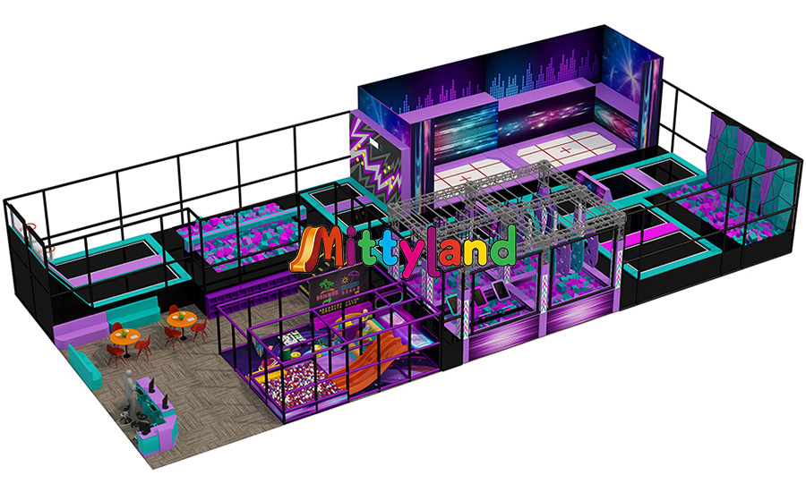 wholesale indoor trampoline park manufacturer