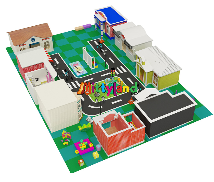 OEM large soft indoor playground manufacturer