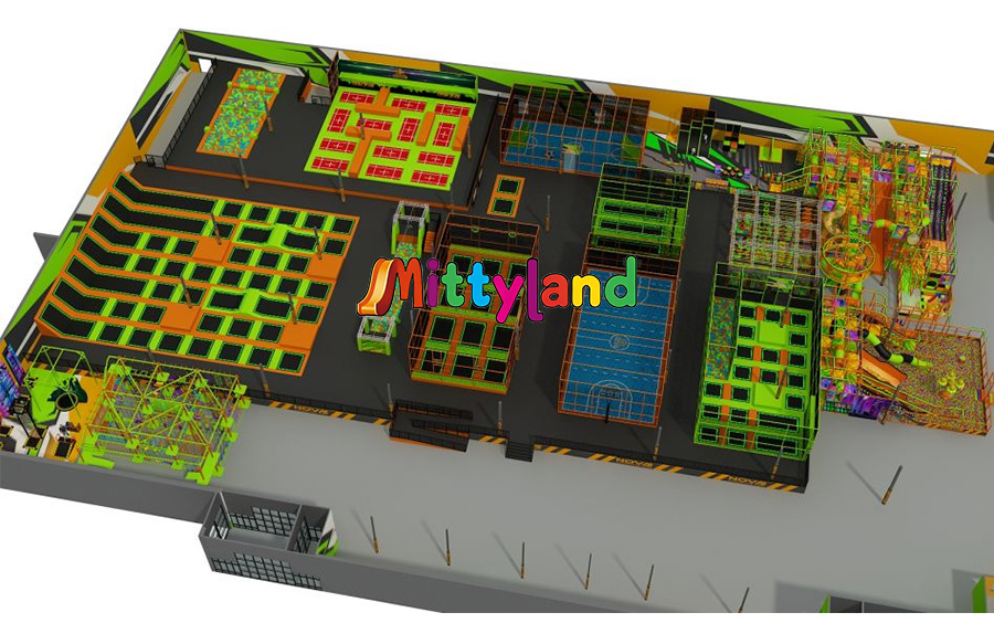 wholesale Super Larger Trampoline Park supplier