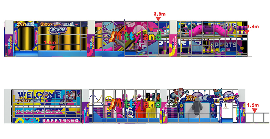 wholesale indoor trampoline park manufacturer