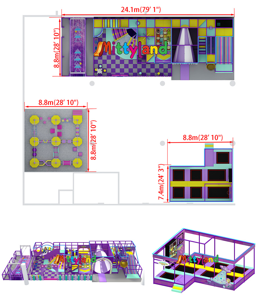 wholesale indoor trampoline park near me distributor