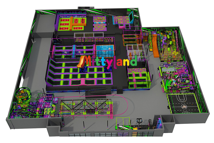 wholesale Large Trampoline Park trader