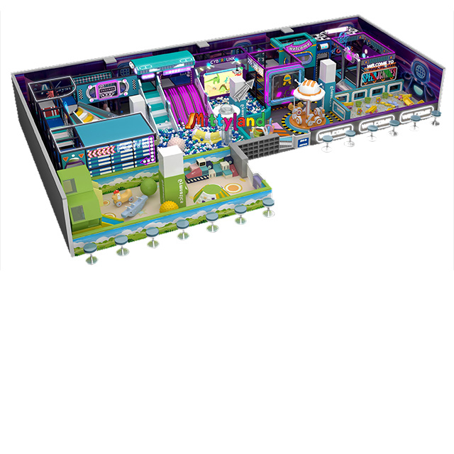 240 Sqm Commercial Indoor Kids Soft Playground Equipment China Manufacturer