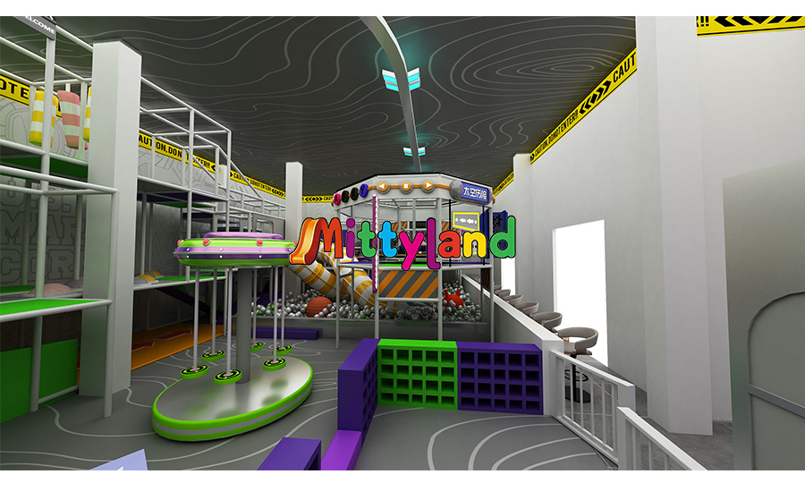 OEM Space-themed indoor playground bulk